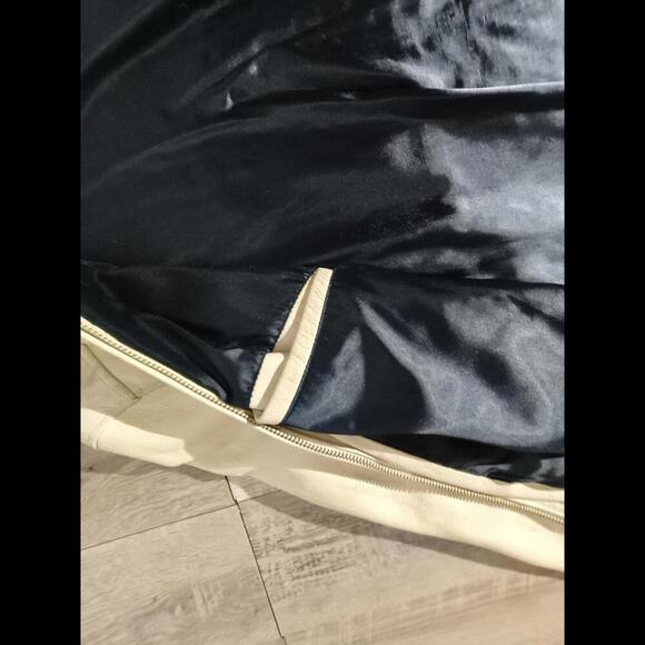 Y2k Vintage 80's‎ Guess G-81 Varsity Men's or Women's Leather Jacket Size L - Picture 9 of 15